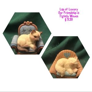 Calico Kittens Figurine